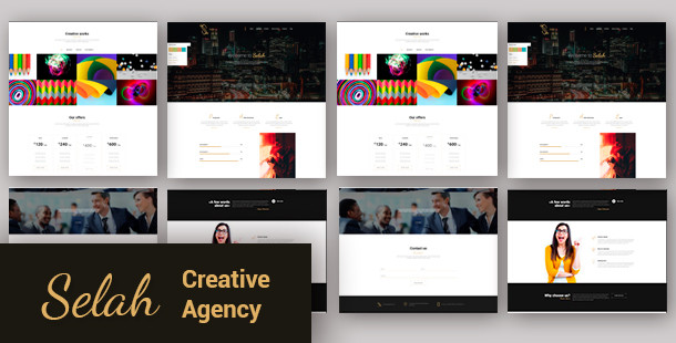Selah - Сreative Agency WordPress Theme